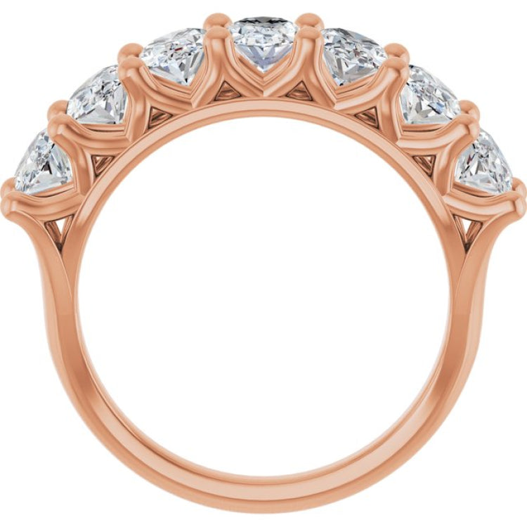 14K Rose Gold 2 1/2 CTW Natural Diamond Annniversary Band