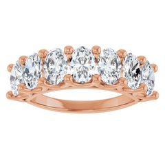 14K Rose Gold 2 1/2 CTW Natural Diamond Annniversary Band