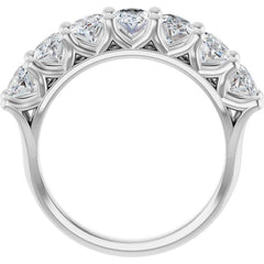 Platinum 2 1/2 CTW Natural Diamond Annniversary Band