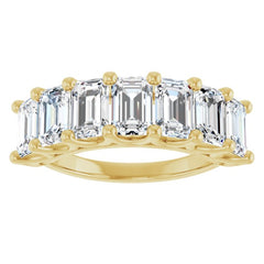 14K Yellow Gold 4 1/5 CTW Natural Diamond Annniversary Band