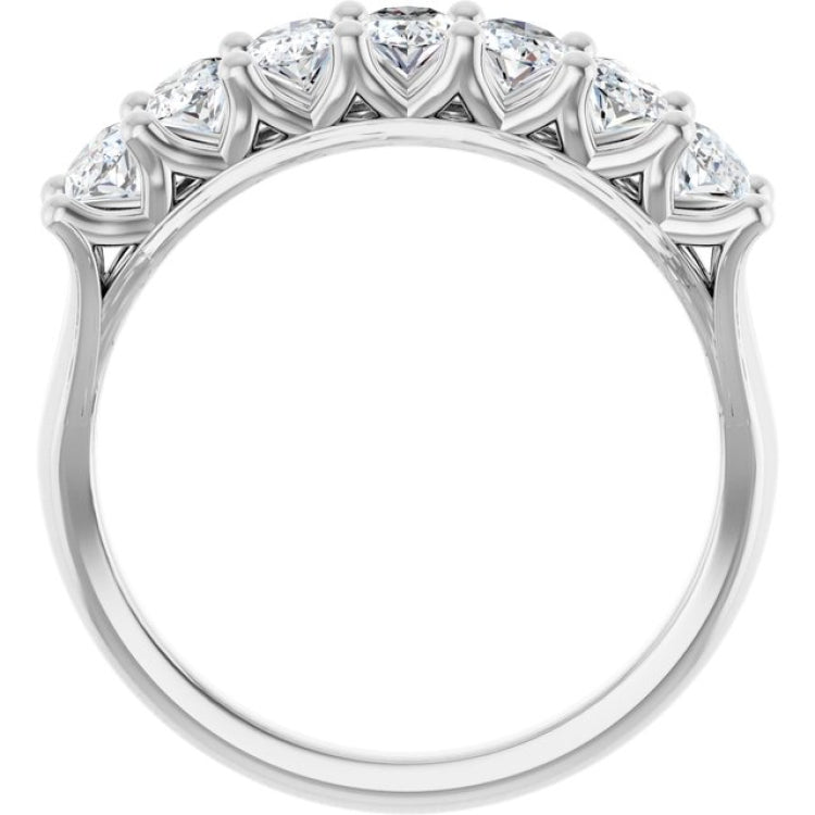 Platinum 1 3/4 CTW Natural Diamond Annniversary Band