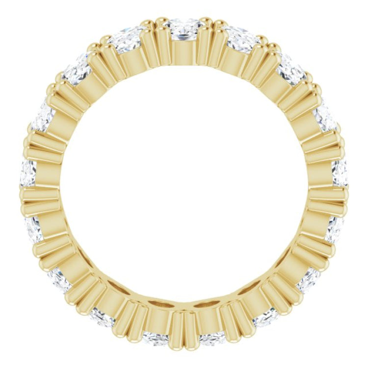 10K Yellow Gold 6 1/3 CTW Lab-Grown Diamond Eternity Band Size 9