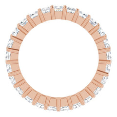10K Rose Gold 1 3/4 CTW Lab-Grown Diamond Eternity Band Size 5.25