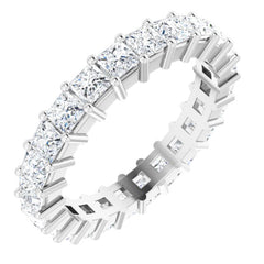 10K White Gold 2 5/8 CTW Lab-Grown Diamond Eternity Band Size 7.75