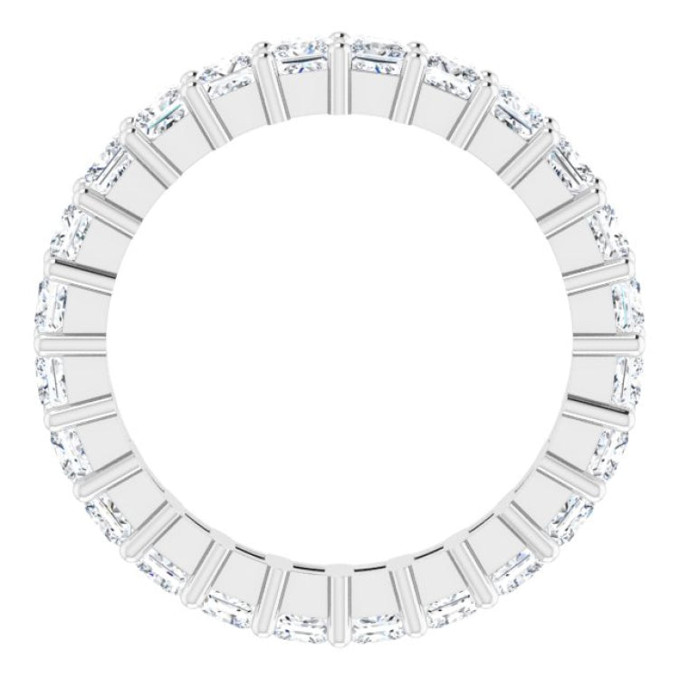 10K White Gold 2 5/8 CTW Lab-Grown Diamond Eternity Band Size 7.75