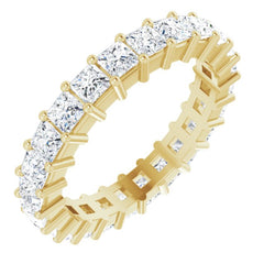 10K Yellow Gold 2 5/8 CTW Lab-Grown Diamond Eternity Band Size 7.75