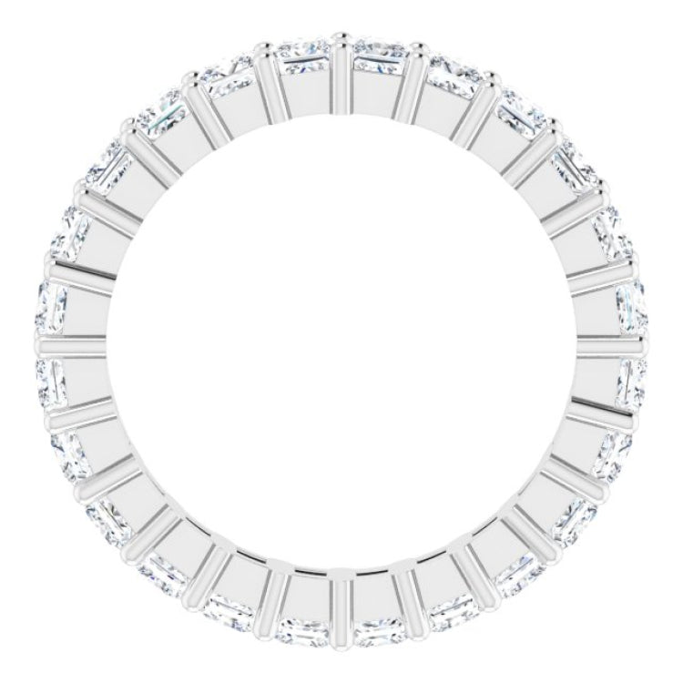 10K White Gold 2 5/8 CTW Lab-Grown Diamond Eternity Band Size 8