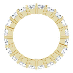 10K Yellow Gold 3 1/4 CTW Lab-Grown Diamond Eternity Band Size 5