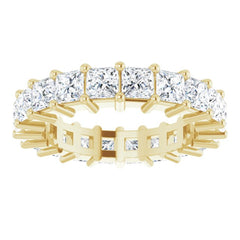 10K Yellow Gold 3 1/4 CTW Lab-Grown Diamond Eternity Band Size 5