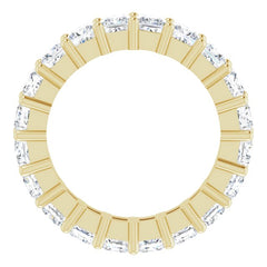 10K Yellow Gold 3 1/4 CTW Lab-Grown Diamond Eternity Band Size 5.25