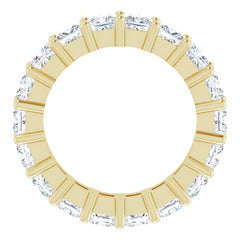 10K Yellow Gold 3 5/8 CTW Lab-Grown Diamond Eternity Band Size 5