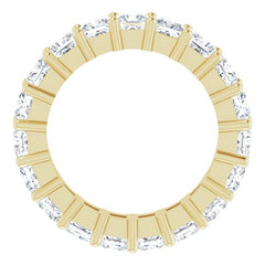 10K Yellow Gold 3 3/4 CTW Lab-Grown Diamond Eternity Band Size 5.5