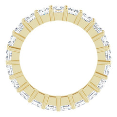 10K Yellow Gold 4 1/4 CTW Lab-Grown Diamond Eternity Band Size 7.75