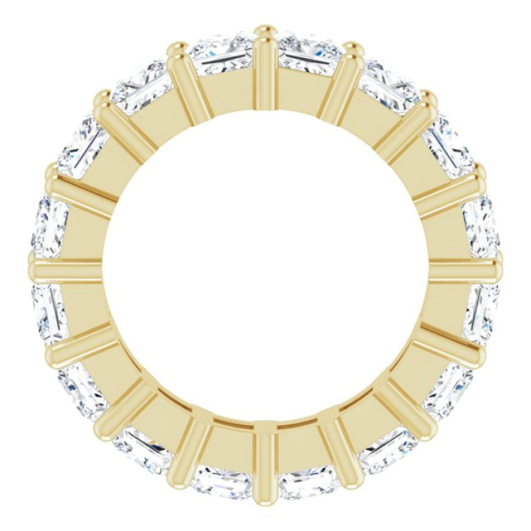 10K Yellow Gold 4 1/2 CTW Lab-Grown Diamond Eternity Band Size 4.75