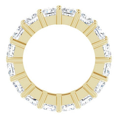 10K Yellow Gold 4 1/2 CTW Lab-Grown Diamond Eternity Band Size 4.75