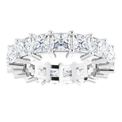 10K White Gold 4 3/4 CTW Lab-Grown Diamond Eternity Band Size 6