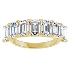 10K Yellow Gold 3 1/2 CTW Lab-Grown Diamond Anniversary Band
