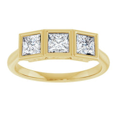 10K Yellow Gold 1 1/6 CTW Lab-Grown Diamond Anniversary Band