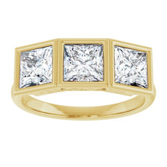 10K Yellow Gold 2 1/4 CTW Lab-Grown Diamond Anniversary Band
