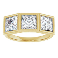 10K Yellow Gold 3 1/5 CTW Lab-Grown Diamond Anniversary Band
