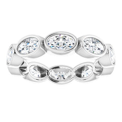 10K White Gold 1 9/10 CTW Lab-Grown Diamond Eternity Band Size 6