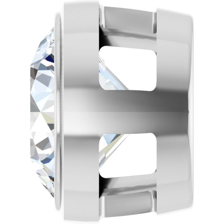 Platinum 1 CT Natural Diamond Slide Pendant