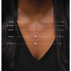 14K Yellow Gold 1 CT Lab-Grown Diamond 18" Necklace