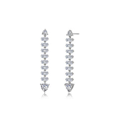 Regal Cascade Drop Earrings