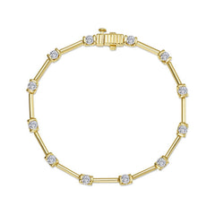 Livia Semi-Bezel Bracelet