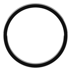 14K White Gold 1.5 mm Flat Band Size 4