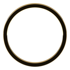 18K Yellow Gold 1.5 mm Flat Band Size 4