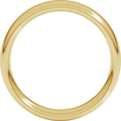 18K Yellow Gold 5 mm Comfort-Fit European-Style Band Size 9