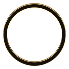 10K Yellow Gold 2 mm Flat Band Size 4