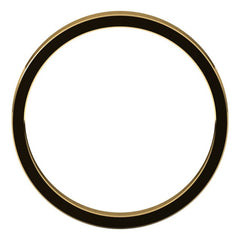 10K Yellow Gold 2.5 mm Flat Band Size 7.5
