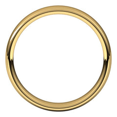 14K Yellow Gold 4.5 mm Comfort-Fit European-Style Band Size 8.5