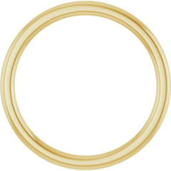 10K Yellow Gold 1.5 mm Comfort-Fit European-Style Band Size 5