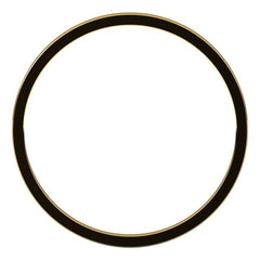 14K Yellow Gold 1 mm Ultra-Lightweight Flat Band Size 5