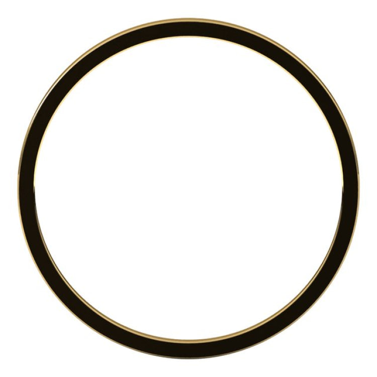 14K Yellow Gold 1 mm Ultra-Lightweight Flat Band Size 6.5