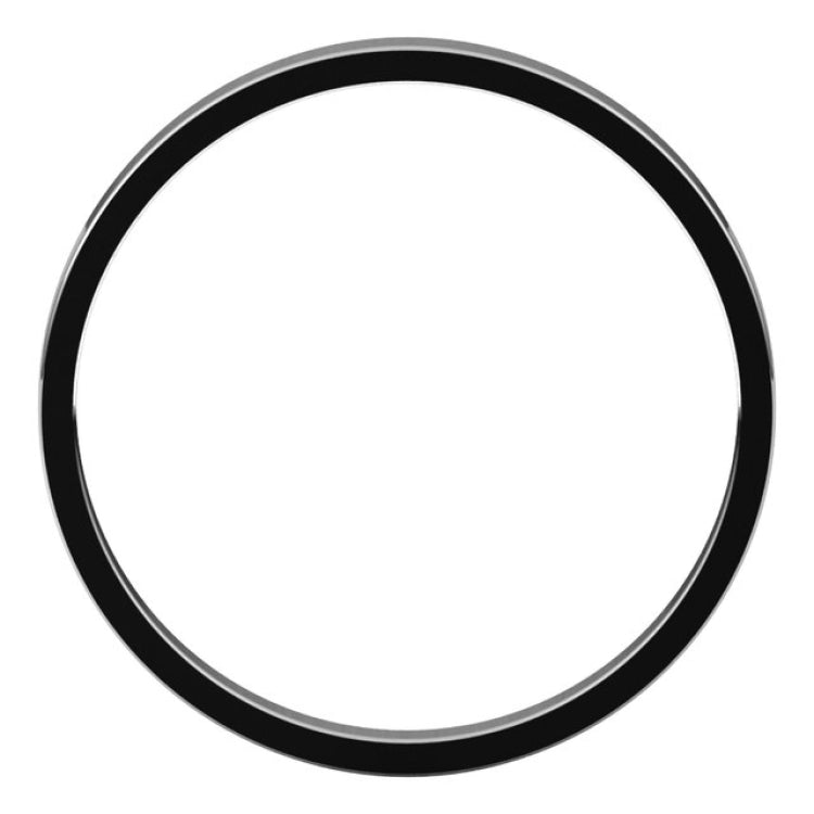 14K White Gold 2 mm Ultra-Lightweight Flat Band Size 9