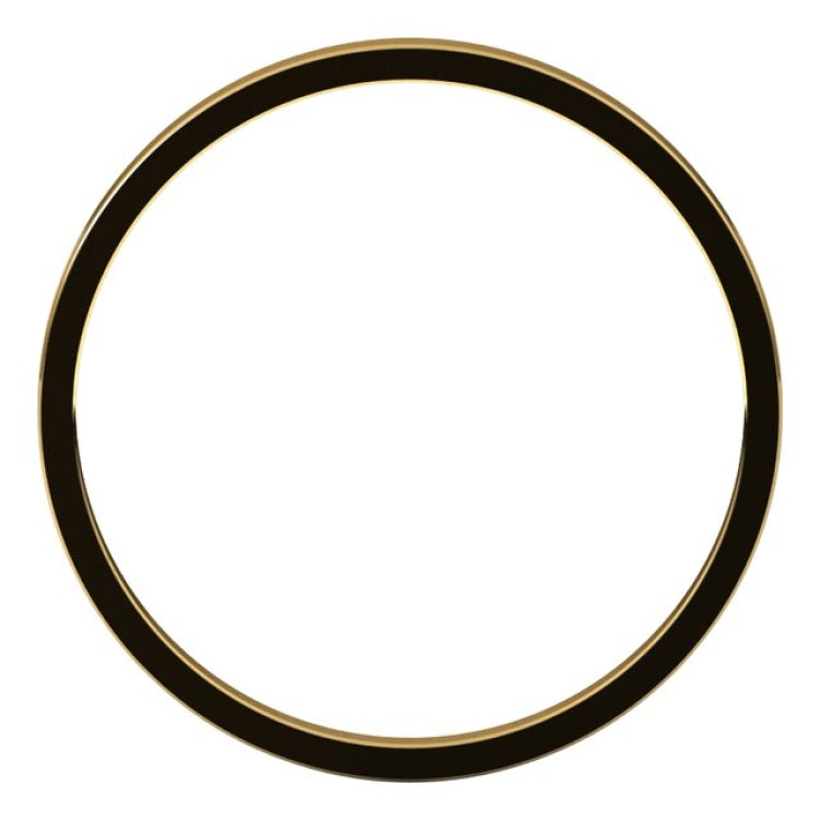 10K Yellow Gold 1.5 mm Ultra-Lightweight Flat Band Size 9