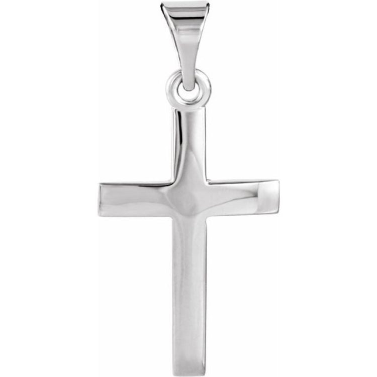 Platinum Cross Pendant