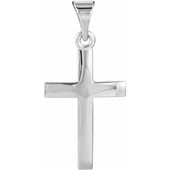 Platinum Cross Pendant