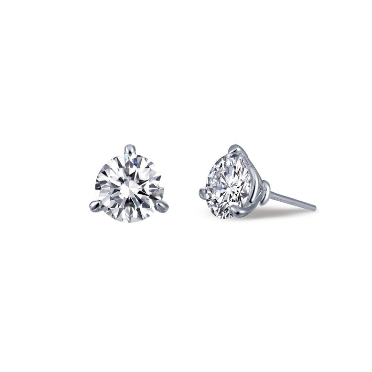 2.0 CTW Solitaire Stud Earrings