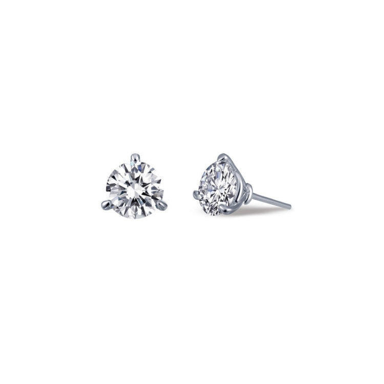 1.0 CTW Solitaire Stud Earrings