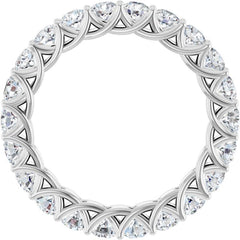 Platinum 1 7/8 CTW Lab-Grown Diamond  Eternity Band