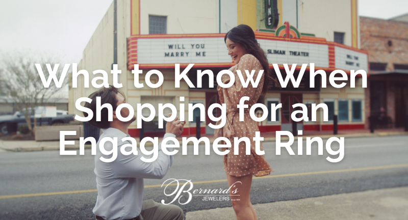 What to Know When Shopping for an Engagement Ring